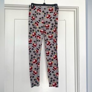 With Love, Derek Gray Super Soft Christmas Santa Gifts Pajama Pants Junior Sz L